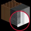 Veeninaprofiil nurgale Ejot PVC 600 2m pilt